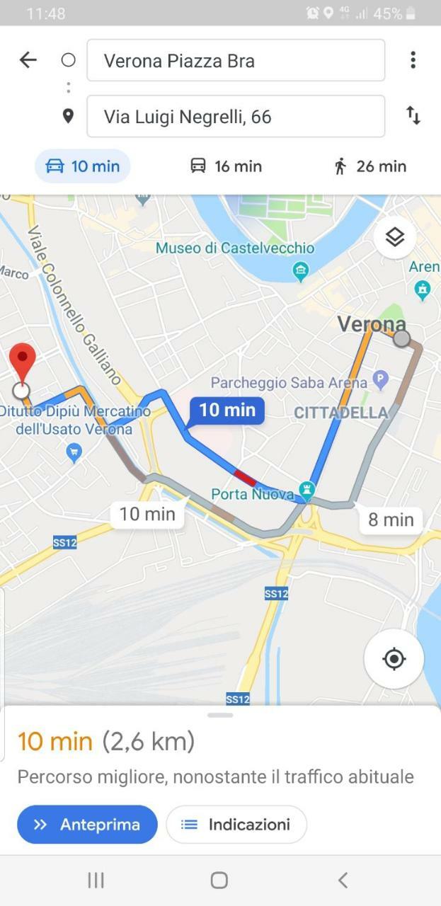 Отель San Valentino Верона Экстерьер фото